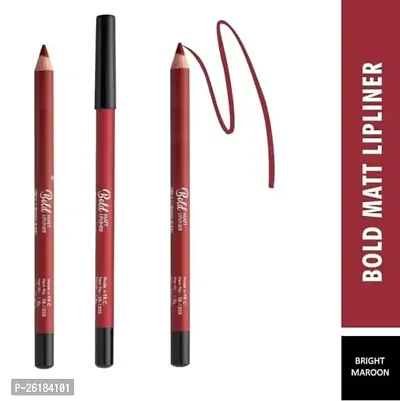 Waterproof And Long Wearing Bold Felt Tip Lip Liner| Smudge Proof Set Of 4-thumb5