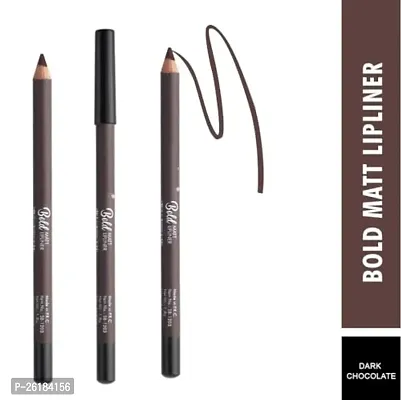 Lip Liner Pencil Bold | Non Transfer Lip Liner for Professional Makeup | Lip Liner Pencil Waterproof Set Of 4-thumb2