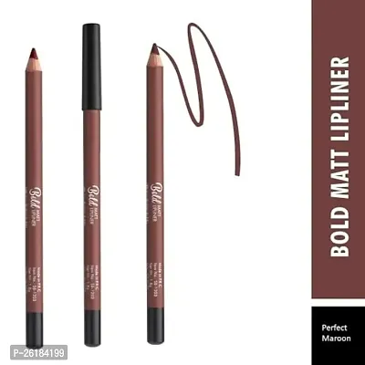 Double-End Lasting Lipliner Waterproof Matte Lip Liner Stick Pencil Set Of 4-thumb5