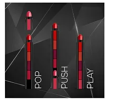 Red Nude Edition Pro Colors Hydrating Matte Finish Matte Shades,(Red+Nude COMBO Pack Of 02-thumb4