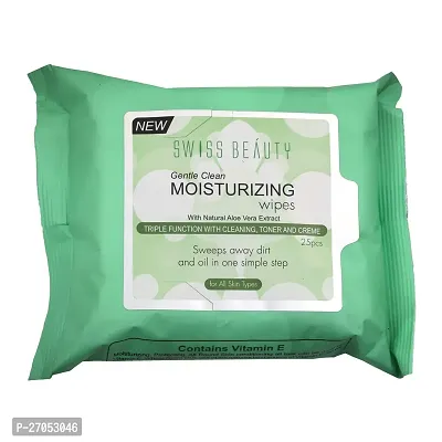 Daily Essentials Makeup Remover Cleansing Wet Wipes, Aloe-Vera, 200 g[PACK OF -2]