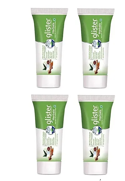 Small Herbals Glister Toothpaste 50gm Pack of 4