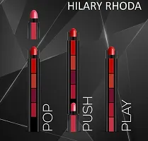 Hilary Rhoda HR 5 in 1 Lipstick for women 5 shade in 1  MUlitcolor Lipstick  (Multicolor, 5 ml)-thumb1