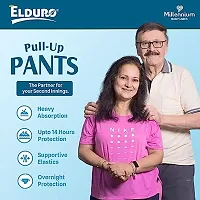 ELDURO Premium Unisex Adult Pant Diapers, Large 101-139 cm (40''-55''), 20 Count, Wetness Indicator, Leakproof, 14 hrs Overnight Protection, With Aloe Vera, Pack of 2-thumb1