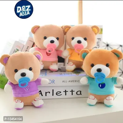 Tarakid Teddy Bear With Nipple Soft Toys(pack of 1) - 30 cm  (Mulicolor)-thumb3