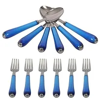 Stainless Steel Spoons - 6  Forks - 6-thumb3