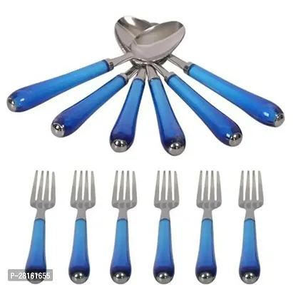 Stainless Steel Spoons - 6  Forks - 6-thumb4