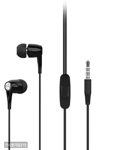 Stylish Black On-ear and Over-ear Wired - 3.5 MM Single Pin Headsets With Microphone
