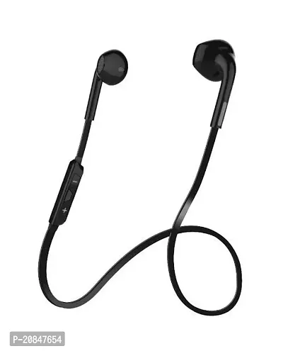 Stylish Black In-ear Bluetooth Wireless Headphones With Microphone