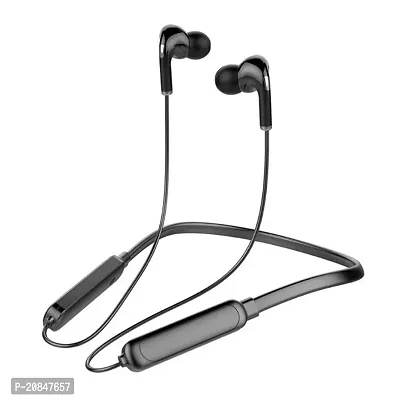 Stylish Black In-ear Bluetooth Wireless Headphones With Microphone