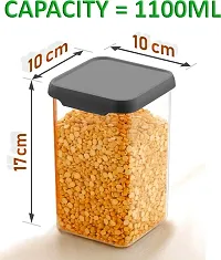 100% Unbreakable Air Tight Modular Kitchen Plastic Storage C-thumb1
