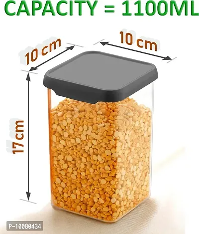 100% Unbreakable Air Tight Modular Kitchen Plastic Storage C-thumb2