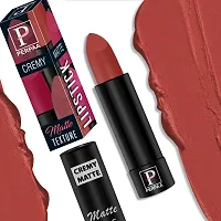 PERPAA? Creamy Matte Bullet Lipstick Long Lasting, Hydrating  Lightweight Lipstick One Swipe Smooth Finish with Waterproof  Smudgepoof Formula (Cherry Top,Red Castle,Rose Garden,Crisp Red)-thumb3