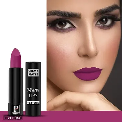 PERPAA? Creamy Matte Bullet Lipstick Long Lasting, Hydrating  Lightweight Lipstick One Swipe Smooth Finish with Waterproof  Smudgepoof Formula (Cherry Top,Red Castle,Rose Garden,Coco Shot)-thumb3