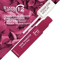 PERPAA? Powerstay Matte Liquid Lipstick Makeup, Long-Lasting Non Tranfer Smudgeproof  Waterproof Lipstick Combo of 3 colors 5 ml each (Grep Wine,Dark Pink  Nude)-thumb4