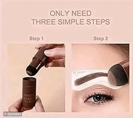 Eyebrow Stamp Stencil Kit Waterproof And Long Lasting-thumb4