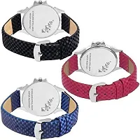 Watch City Jay Enterprise Analogue Multicolor Dial Girl's and Women's Watch - Combo of 3 Watch-thumb1