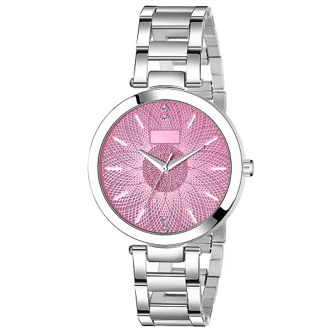 Watch City Women Watch Dial and Stainless Steel Belt Analog Watch for Girls and Women Female Ladies Watch