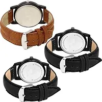 Watch City Analog Dial Watch Boy's and Men's Mahadev and Bajrang Ji Printe Multicolour Watch for Men and Boys (Pack of 3)-thumb2