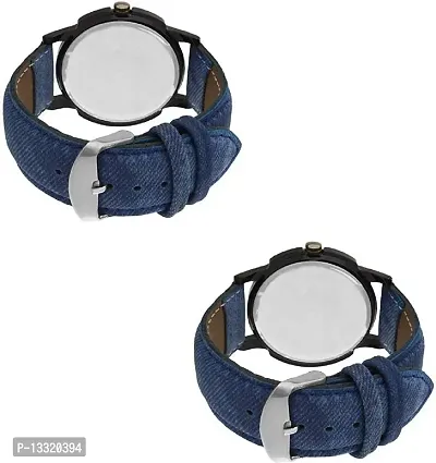 Jay Enterprise Pack of 2 Multicolour Dial Analog Watch for Men and Boys-thumb3