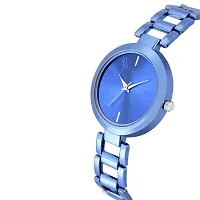 Watch City Watch for Girl and Women Analogue Dial Women's Watch, Club Watches for Women and Girl Stainless Steel Belt Gift for Girl Friends | Wife |Sister|Blue-thumb1