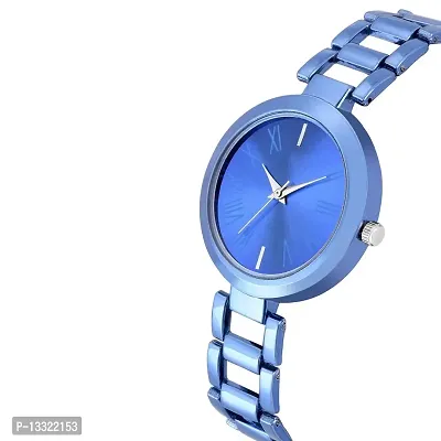 Watch City Watch for Girl and Women Analogue Dial Women's Watch, Club Watches for Women and Girl Stainless Steel Belt Gift for Girl Friends | Wife |Sister|Blue-thumb2