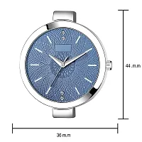 Watch City Women's Watch Blue Dial and Stainless Steel Belt Analog Watch for Girls and Women (Blue Silver Color)-thumb3