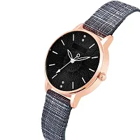 Watch City Formal Analogue Women's Watch(Multicolour Dial  Black Colored Strap)-JE-958-thumb4