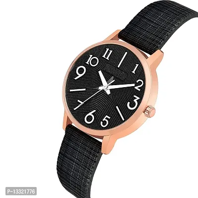 Watch City Watch for Girl's and Women's Wedding Casual, Fashion, Analogue Girl's Watch (Black Color)-thumb2