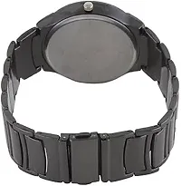 Jay Enterprise Casual Analog Black Dial Men Watch - IIK Men Blk-thumb2