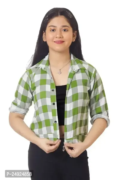 SAIMINA Dresses Girls Regular Fit Printed Casual, Dailywear and Festivewear Cotton Shirt Top