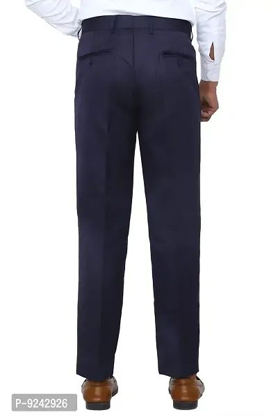 KRG FASHION Men's Regular Fit Cotton Trouser (KRG-FRMLTRSR-BLU-07-38_Blue_38)-thumb4