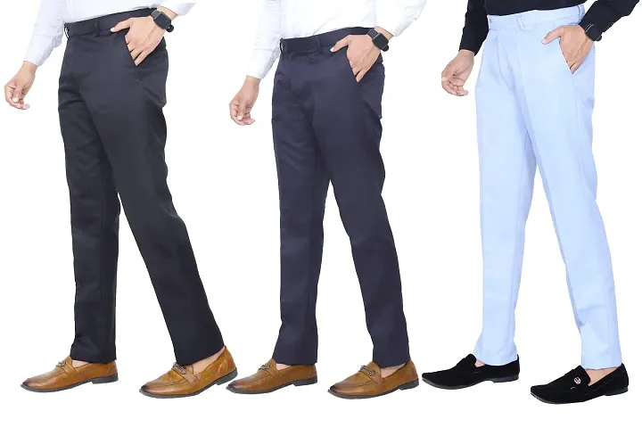 Trending Pure Cotton Formal Trousers 