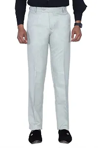 KRG FASHION Men's Regular Fit Cotton Trouser (KRG-FRMLTRSR-GRY-14-30_Grey_30)-thumb1