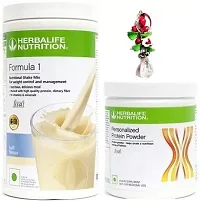 HERBALIFE Weight Loss Combo Pack Formula 1 + personalized protein powder -500G+200G Plant-Based Protein  (700 g, KULFI)-thumb1