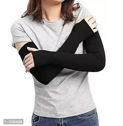 Unisex Cover One Pairs Arm Sleeve Glove-thumb0