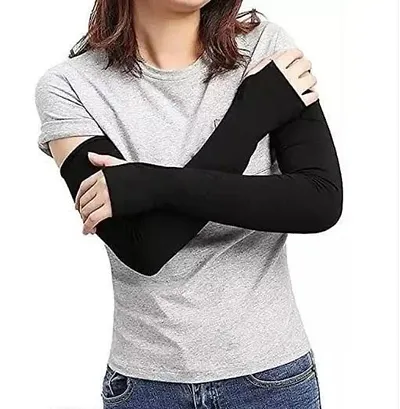 Unisex Cover One Pairs Arm Sleeve Glove