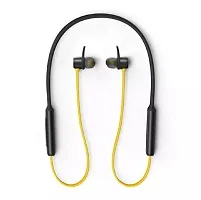 Black And Yellow Realme BT-R3 Neckband Headphone, Mobile-thumb1