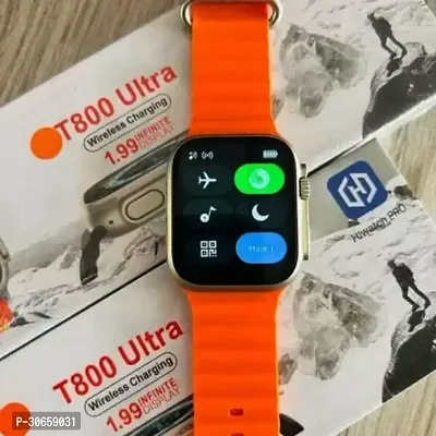 T800 ULTRA ORANGE SMARTWATCH-thumb0