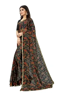 Daily Wear Printed Chiffon Saree For Women-thumb2