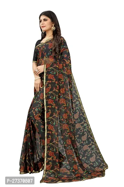 Daily Wear Printed Chiffon Saree For Women-thumb3