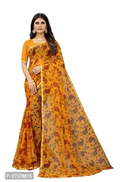 Daily Wear Printed Chiffon Saree For Women