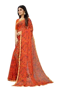 Daily Wear Printed Chiffon Saree For Women-thumb2