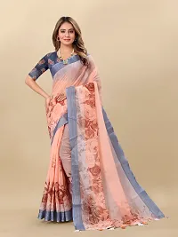 Daily Wear Cotton Saree For Women-thumb1