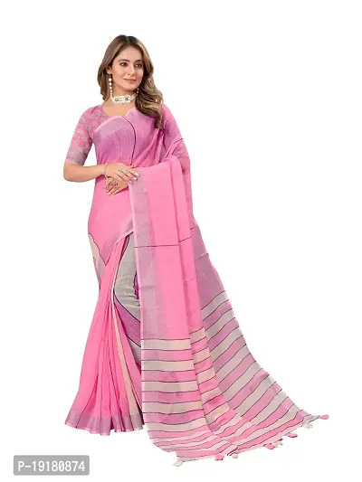 Daily Wear Cotton Saree For Women-thumb0