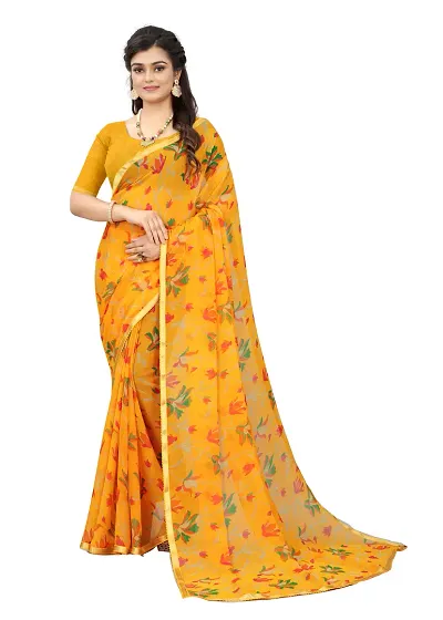 Alluring Cotton Silk Saree with Blouse piece 