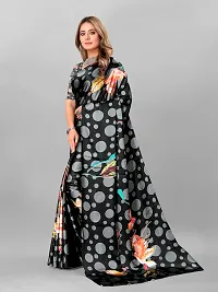 Digital Print, Printed Bollywood Silk Blend, Crepe Saree For Women-thumb2