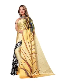 Digital Print, Printed Bollywood Silk Blend, Crepe Saree For Women-thumb2