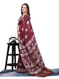 Classic Cotton Printed Saree with Blouse piece-thumb3