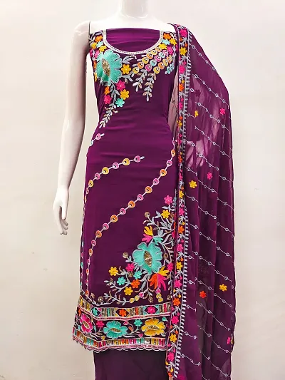 Womens Georgette Dress Material